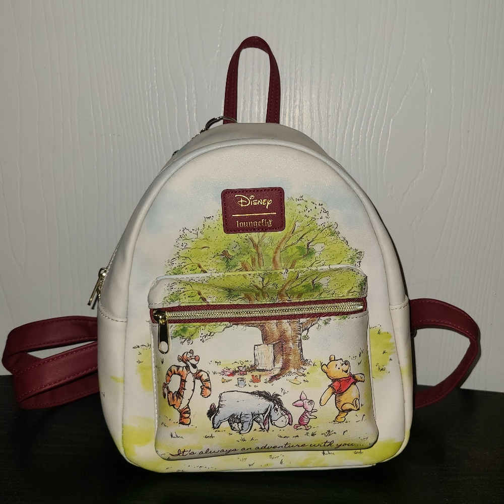 Loungefly Disney Winnie the pooh sketch mini backpack